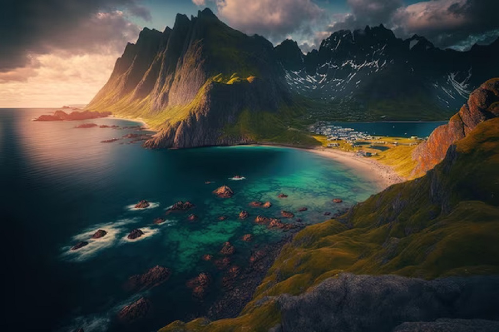 How to Draw the Lofoten Islands in Norway: A Visual Journey