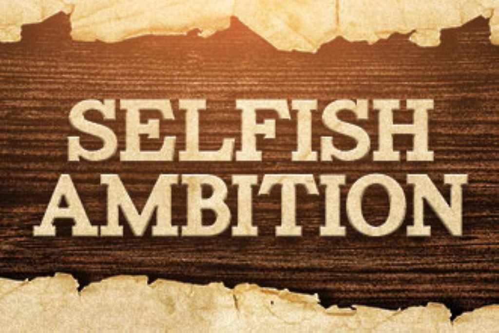 What is Selfish Ambition?