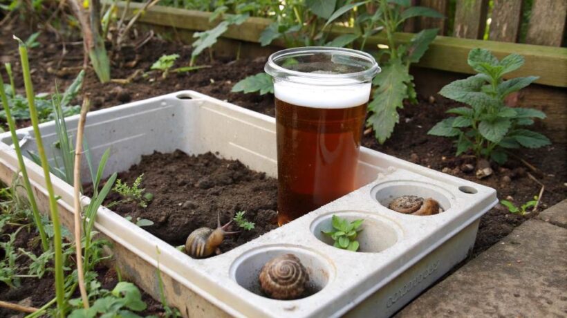 DIY Beer Traps for Slugs and Snails: Protect Your Hosta Gardens Naturally