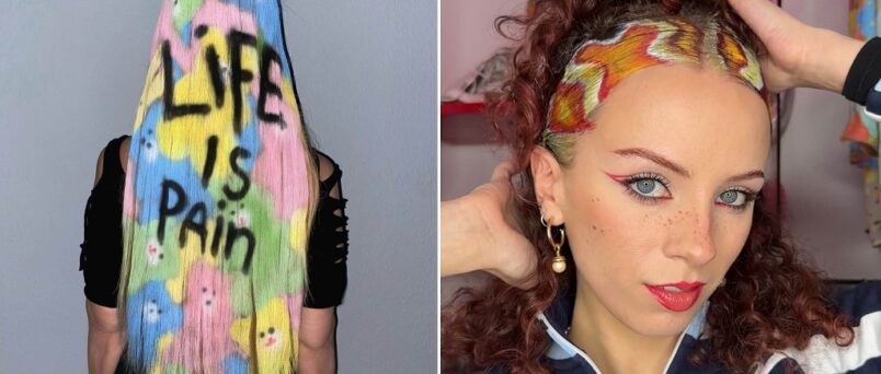 How do you dye your hair semi permanently