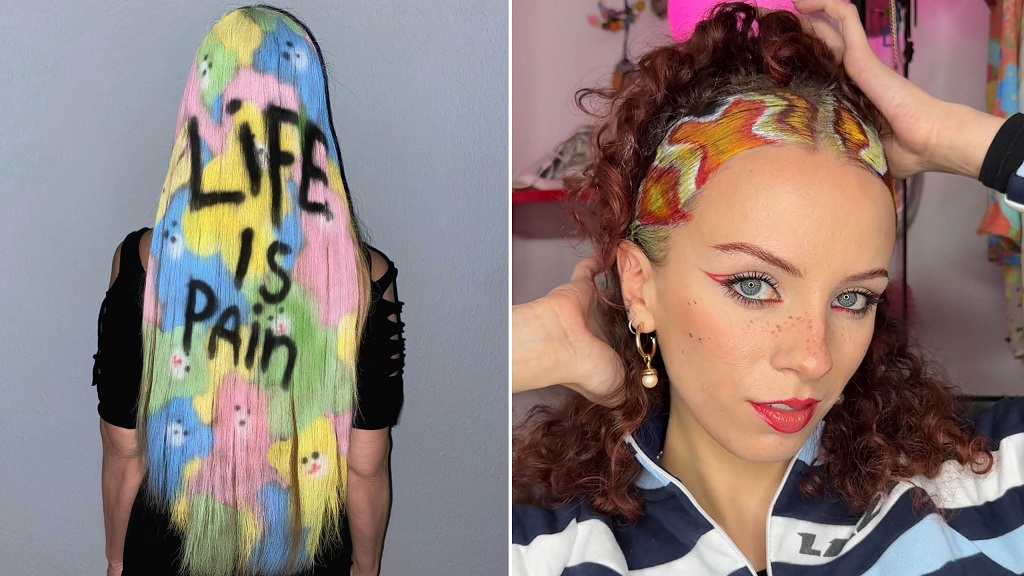 How do you dye your hair semi permanently