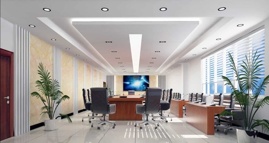 How much illumination is recommendation for working in home office