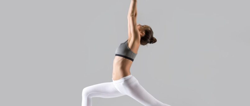 Warrior one pose step by step for beginners
