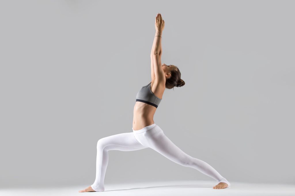 Warrior one pose step by step for beginners