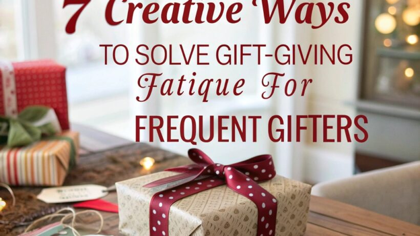 Bored of Gifting? 7 Creative Ways to Solve Gift-Giving Fatigue for Frequent Gifters