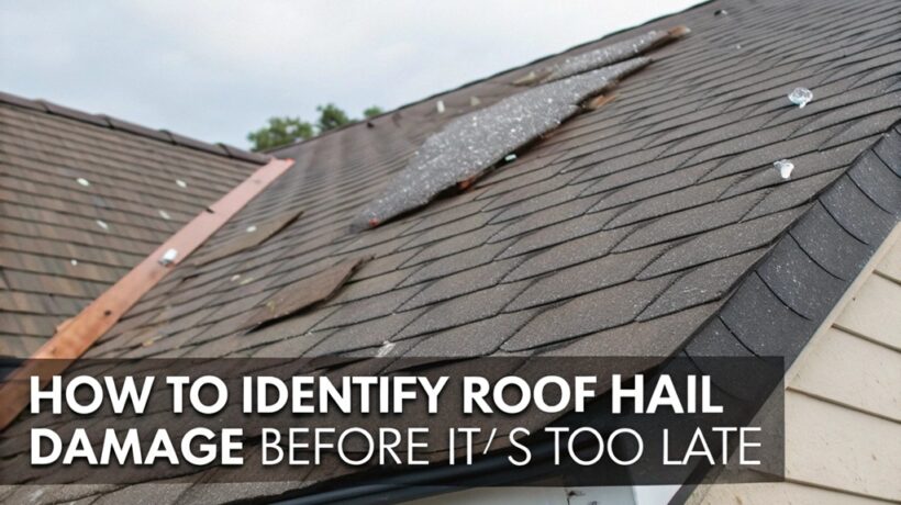 Spotting the Signs: How to Identify Roof Hail Damage Before It’s Too Late