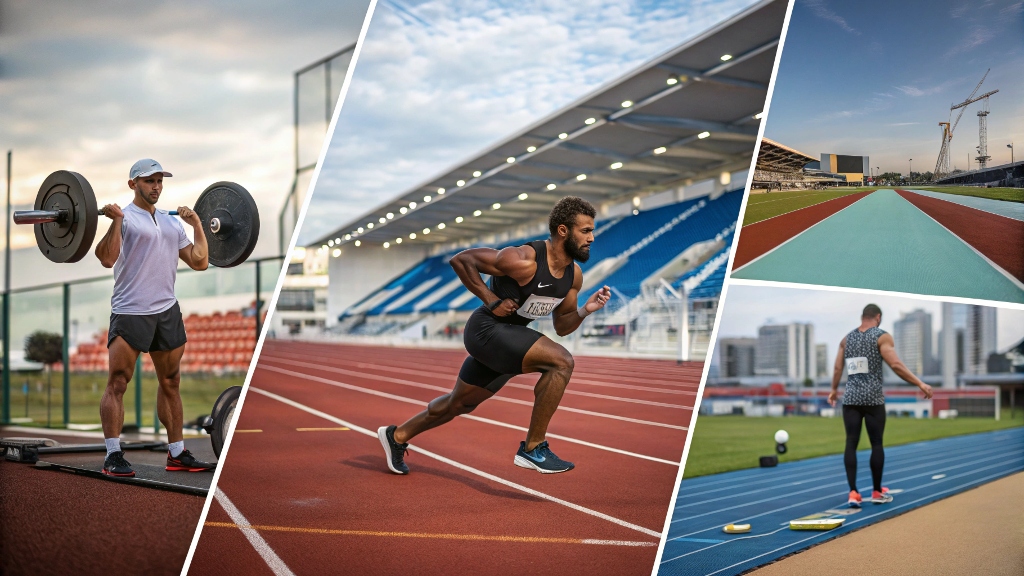 What is the daily routine of a professional athlete