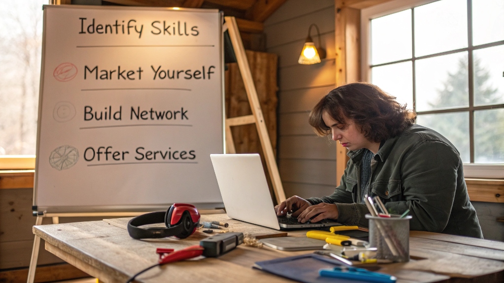 How can I turn my skills into a business