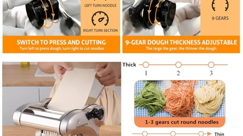 LEONEBEBE Pasta Maker Review: Is It Worth Buying?