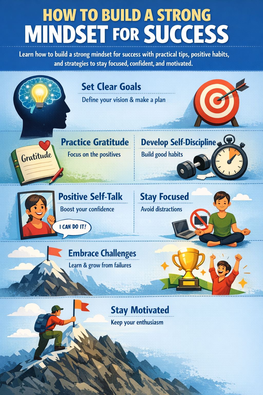 How to Build a Strong Mindset for Success - Halos of Hope - Finding ...