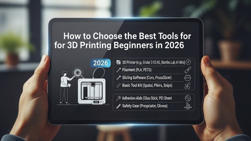 How to Choose the Best Tools for 3D Printing Beginners in 2026