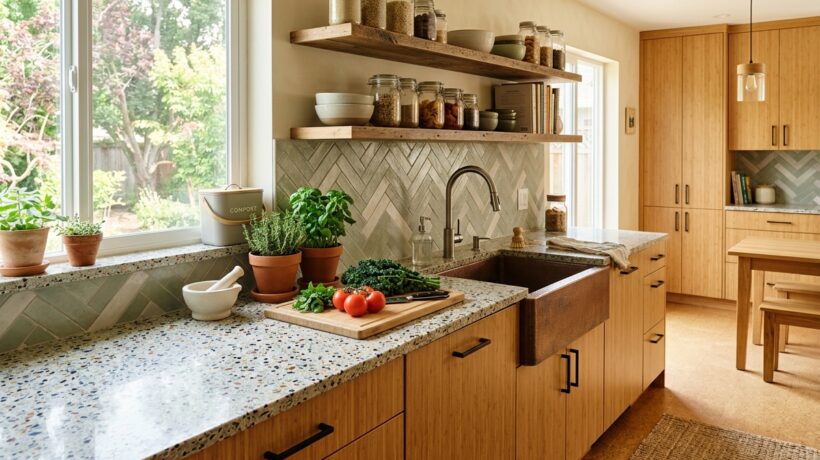 Embracing Sustainable Countertops: A Guide to Eco-Friendly Kitchen Surfaces