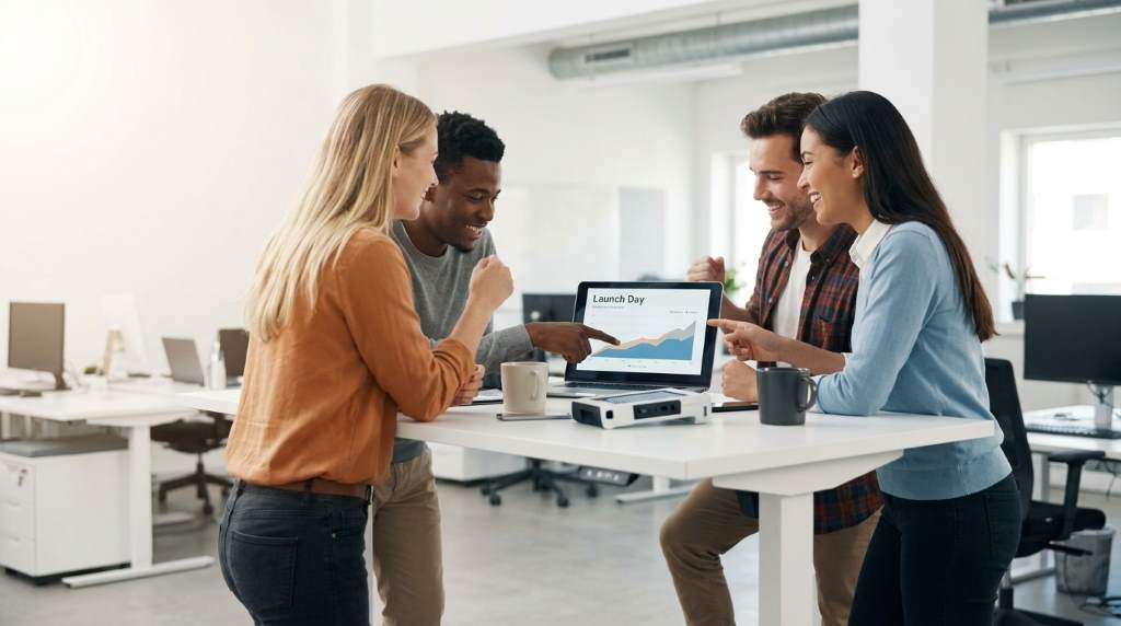 Professional reviewing a personal success plan in San Diego office