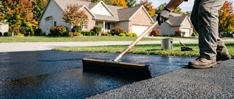 Keep Goshen pavement durable in every season. Discover our expert asphalt care calendar for sealcoating, crack filling, and winter freeze-thaw defense.